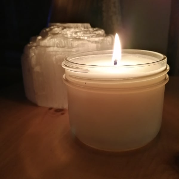 7oz homemade soy candles from Woodland Creations Cure For Claire